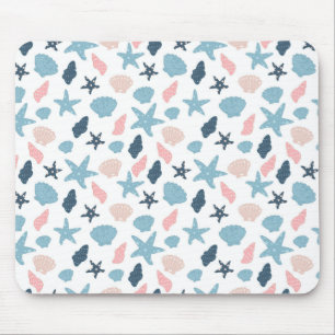 Nautical Starfish Mouse Mat