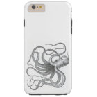 Nautical steampunk octopus Vintage kraken drawing