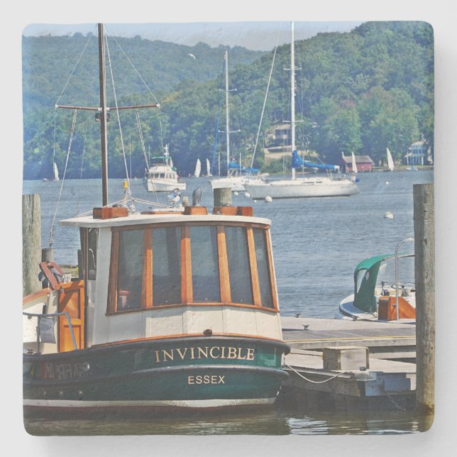 Nautical Stone Coaster (Front)