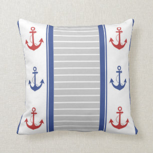 Nautical Stripe Design Cushion