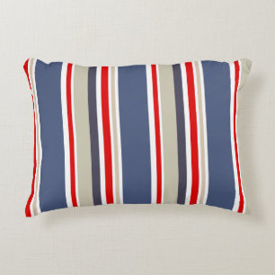 Nautical Stripes Decorative Cushion