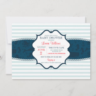 Nautical Stripes Invitation
