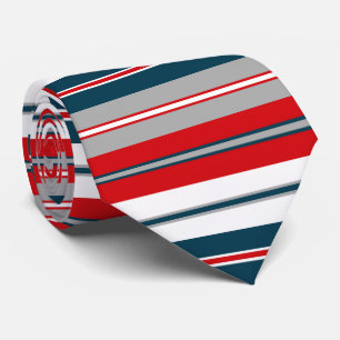 Nautical stripes tie