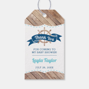 Nautical Thank You Tag, Anchor Gift Tags