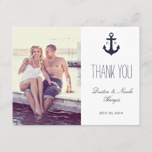 Nautical Thank You   Wedding