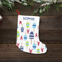 Nautical Theme Buoy and lobster monogrammed