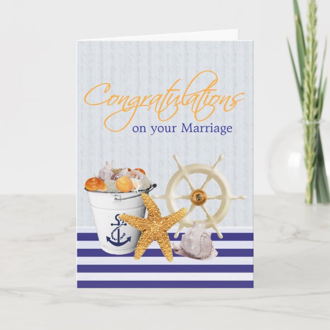 Nautical Theme | Congratulation Card (Front)