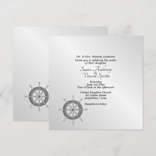 Nautical Theme Invitation