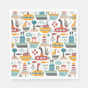 Nautical theme Napkins