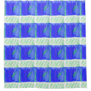 Nautical Theme Shower Curtain