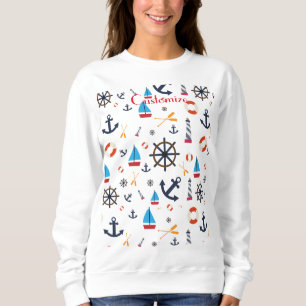 Nautical Theme Thunder_Cove Sweatshirt