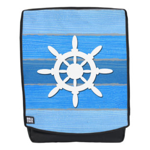 Nautical themed design backpack