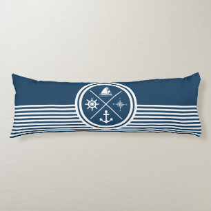 Nautical themed design body cushion