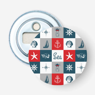 Nautical themed design bottle opener