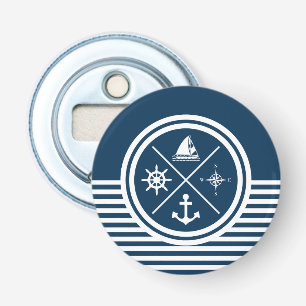Nautical themed design bottle opener