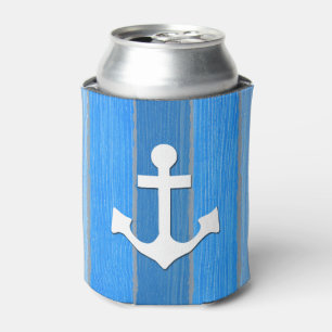 Nautical themed design can cooler