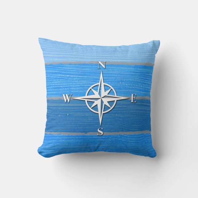 Nautical themed design cushion (Front)