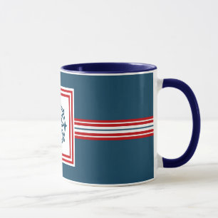 Nautical themed design mug