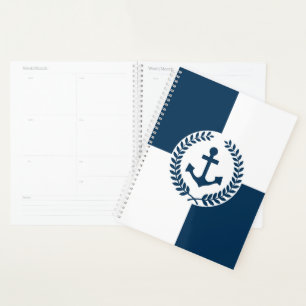 Nautical themed design planner