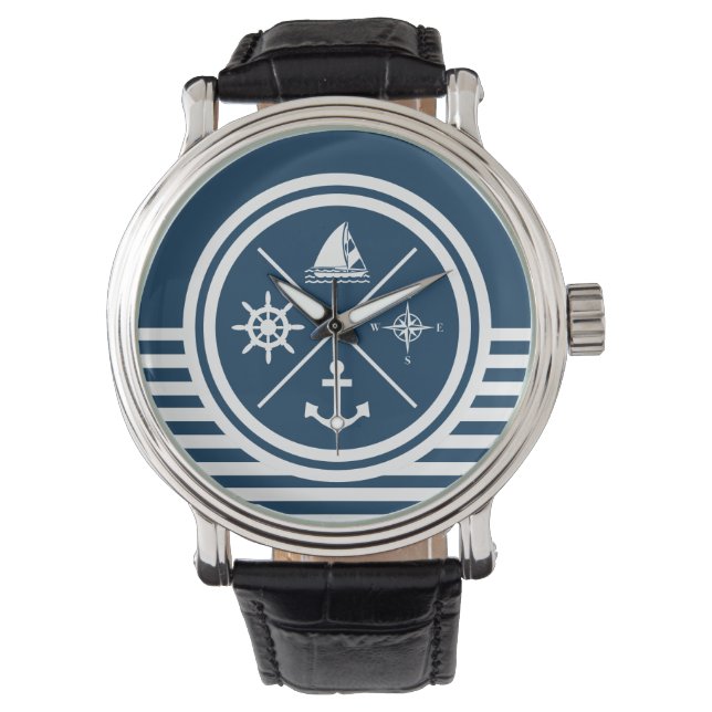 Nautical themed design watch (Front)