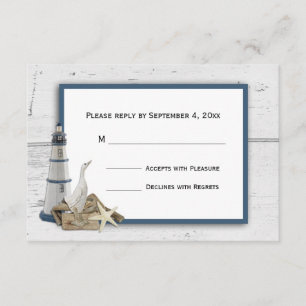 Nautical Themed RSVP