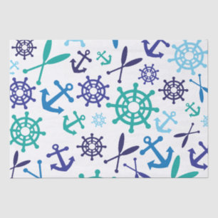 Nautical Tissue Paper