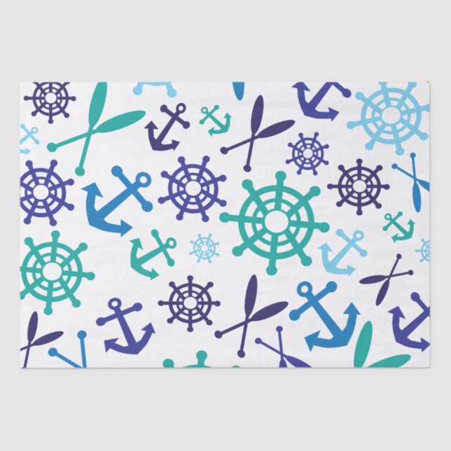 Nautical Tissue Paper (Front)