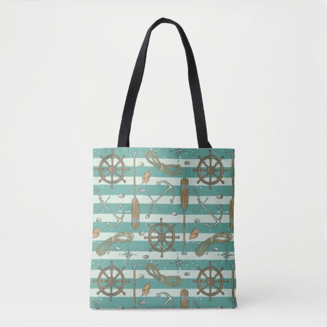 Nautical Tote Bag (Front)