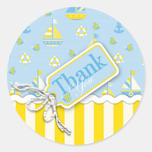 Nautical TY Sticker