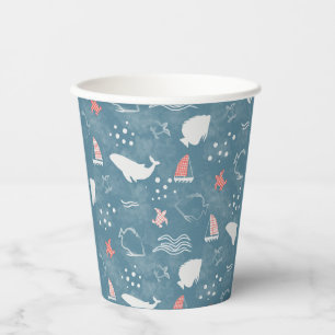 Nautical Under the Sea Baby Shower Paper Cups