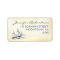 nautical vintage address labels