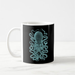 Nautical Vintage Marine Sea Octopus Coffee Mug