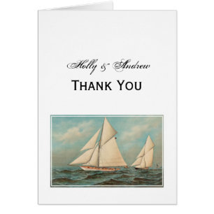 Nautical Vintage Yachts Racing #1 Thank You