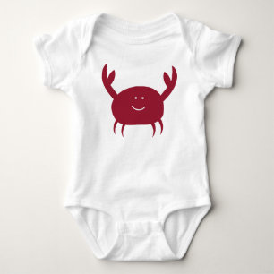 Nautical Wave Baby Crab Bodysuit