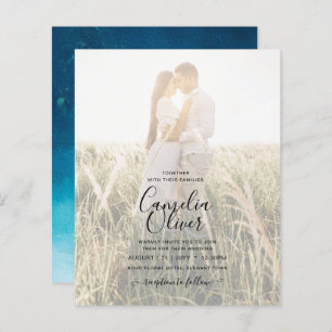 Nautical Wedding Invitation with Sailing Boat