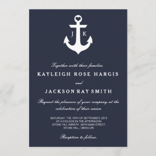 Nautical Wedding Invitations Wedding