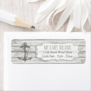 Nautical Whitewashed Wood Beach Wedding Collection