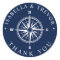 Nautical Wind Rose Compass Thank You