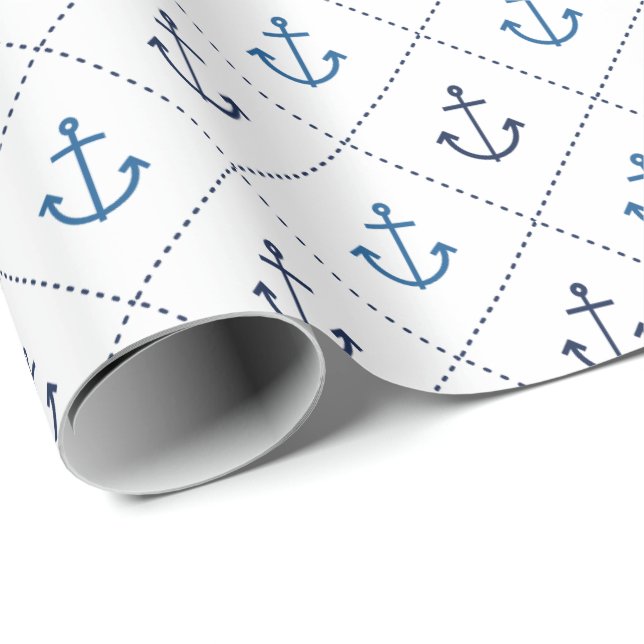 Nautical Wrapping Paper (Roll Corner)