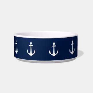 Nautical (You Choose Background Colour) Bowl