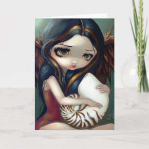 "Nautilus Angel" Greeting Card