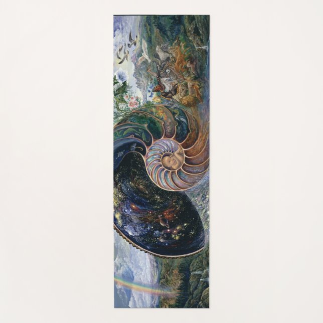 "Nautilus" by Josephine Wall Yoga Mat (Front)