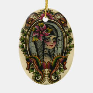 nautilus ceramic tree decoration