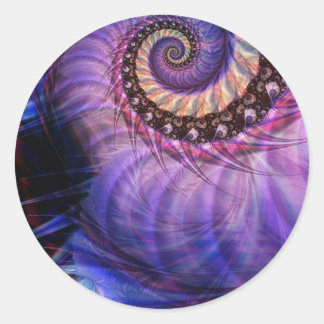 Nautilus Classic Round Sticker