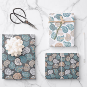 Nautilus Clusters Wrapping Paper Sheet