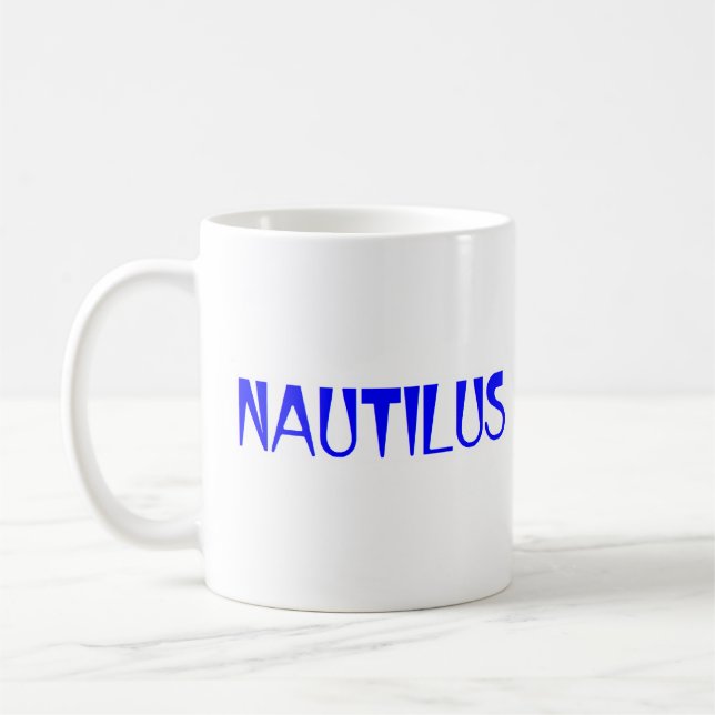 nautilus coffee mug (Left)