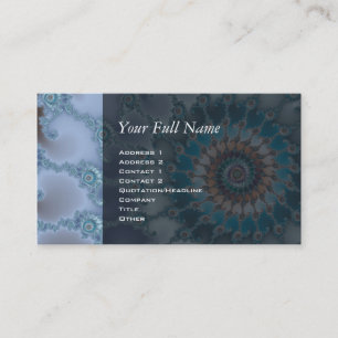 Nautilus - Fractal Art Business Card