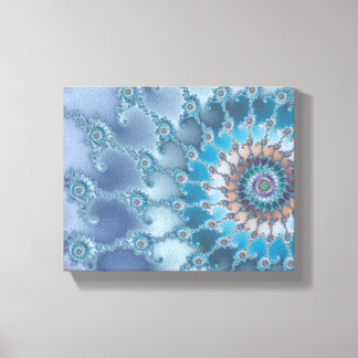 Nautilus - Fractal Art Canvas Print