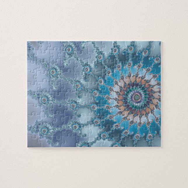 Nautilus - Fractal Art Jigsaw Puzzle (Horizontal)