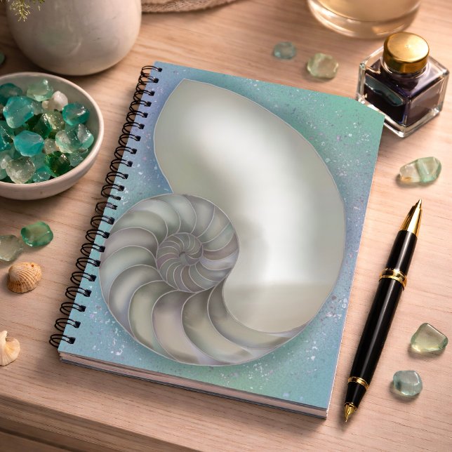 Nautilus Mother-of-Pearl Notebook (Creator Uploaded)